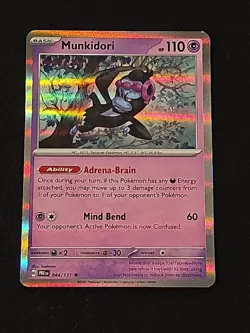 Munkidori 44/131 Holo Rare - Pokemon TCG Prismatic Evolutions - Near Mint - Image 1