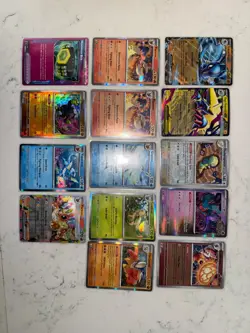 Pokemon! Prismatic evolutions / Mega Evolutions small rares lot. Flareon 014/131 - Image 1