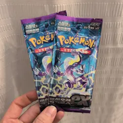 2 Pokemon TCG Violet EX sv1V Booster Pack Korean - Image 1