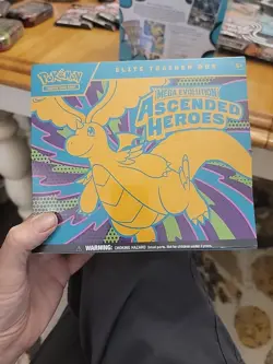 Pokemon 2 Boxes Mega Evolution Ascended Heros. Factory Sealed Boxes Lot2 - Image 3