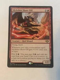 [1x] Slickshot Show-Off Near Mint, English Outlaws Singles MTG Magic - Image 1
