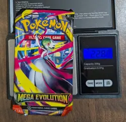 Mega Evolution Booster Pack - Heavy 22.88g - Pokemon TCG - New Sealed - Image 1