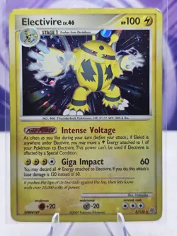 Electivire 3/130 Diamond and Pearl Holo Pokemon HP - Image 1