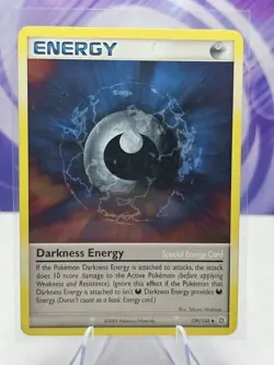 Pokemon TCG Secret Wonders Darkness Energy 129/132 Non Holo LP - Image 1