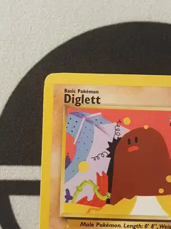 Pokemon Karte Digda 52/82 Team Rocket Set Pokemon 1999 Vintage TCG Diglett - Image 4