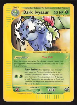 Pokemon TCG Best of Promos Dark Ivysaur #006/009 - Image 1