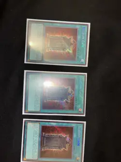 Yu-Gi-Oh! TCG Illusion Gate MZMU-EN023 1st Edition Secret Rare Near Mint x3 - Image 1