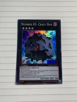 Yu-Gi-Oh Number 85: Crazy Box Ultra Rare 1st Edition #NUMH-EN033 - Image 1