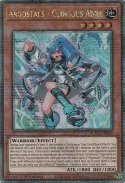 Yugioh! Argostars - Glorious Adra - SUDA-EN010 - Quarter Century Secret Rare - Image 1