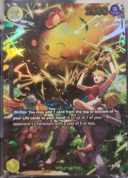 One Piece - OP11-106 - Zeus Full Art - SP - English - Image 1