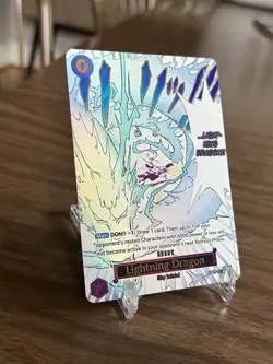 One Piece | Lightning Dragon | OP15-077 | Alt Art Event (R) | NM - Image 2