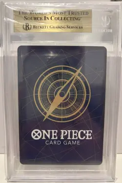 BGS 9.5 Super Pre-Release Top 8 - Monkey.D.Luffy P-001 - One Piece TCG PSA 10 - Image 2