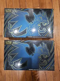 Pokemon TCG- Mega Charizard X EX: Ultra Premium Collection- Costco 2-Pack Sealed - Image 1