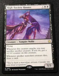 High-Society Hunter - FDN - MTG - EN - NM - 0061 - Image 1