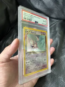 2001 POKEMON NEO DISCOVERY #1 ESPEON HOLO 1ST EDITION PSA 8 NM-MT - Image 3