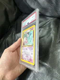 2001 POKEMON NEO DISCOVERY #1 ESPEON HOLO 1ST EDITION PSA 8 NM-MT - Image 4