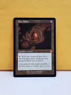 1x RETRO Mox Amber, NM, The Brothers' War (BRR), Magic: the Gathering, MtG - Image 1