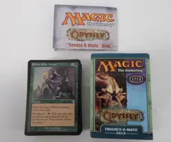 MTG TCG Magic: The Gathering Odyssey Trounce-O-Matic Expert Complete Deck MP - Image 1