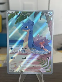 Pokemon Misty's Lapras 194/182 Destined Rivals Illustration Rare NM - Image 1
