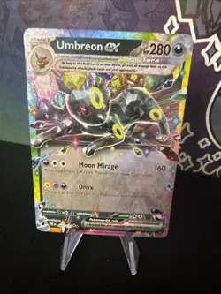 Pokemon TCG Umbreon EX 60/131 Double Rare Holo Prismatic Evolutions NM - Image 1