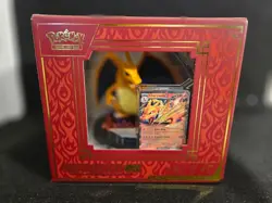 NEW & SEALED Pokemon TCG - Charizard ex Super Premium Collection Figure Box - Image 1