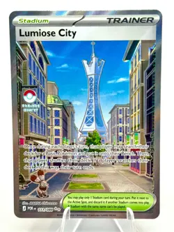Pokemon Lumiose City Mega Evolution Perfect Order Ultra Rare Full Art 111/088 NM - Image 1