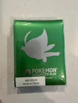 Pack Pokemon Organized Play League 2010 Celebi Sleeves Green - NEW Rare sealed - Image 1
