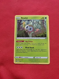 Pokemon: Rowlet #002/015 McDonald's Collection 2022 Holo Promo - LP+ - F83 - Image 1