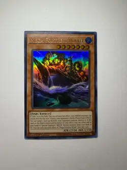 Yugioh - Mega Fortress Whale - Ultra - 1st - LED9-EN016 - NM - Image 1