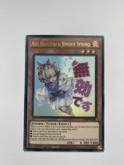 RA05-EN091 Ash Blossom & Joyous Spring Variant Art Ultra Rare 1st Ed YuGiOh - Image 1