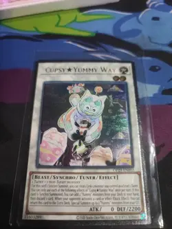 YUGIOH- CUPSY YUMMY WAY - OP29-EN002 - Ultimate Rare - Image 1