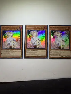 Yugioh - Ash Blossom & Joyous Spring x 3 - Ultra - 1st - DUDE-EN003 - NM - Image 1