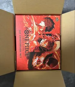 ONE PIECE Card Game 3rd ANNIVERSARY SET Japanese Box Factory Sealed 2025 NEW - Image 2