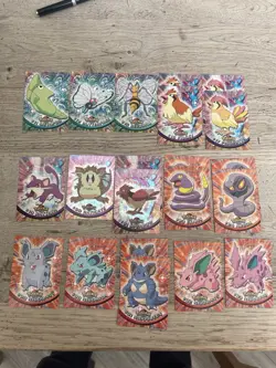 Pokemon Topps Card Bundle Job Lot 50+ Cards Inc Foil Vintage LP/mint Collection - Image 1