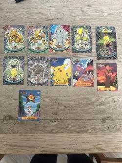 Pokemon Topps Card Bundle Job Lot 50+ Cards Inc Foil Vintage LP/mint Collection - Image 3