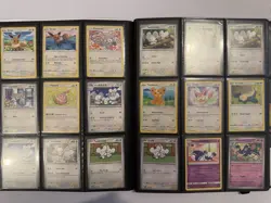 225 Pokemon Card Binder Collection Lot Cute Cards & Stickers Modern Near Mint - Image 4