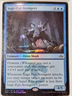 Sage-Eye Avengers - FOIL - Intro Pack Promo - Magic the Gathering MTG Nice! - Image 1