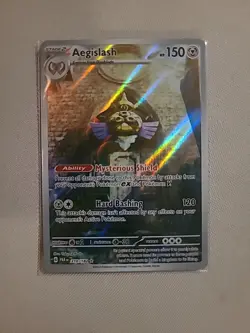 Aegislash - 210/182 - Pokemon Paradox Rift Illustration Rare Card NM - Image 3