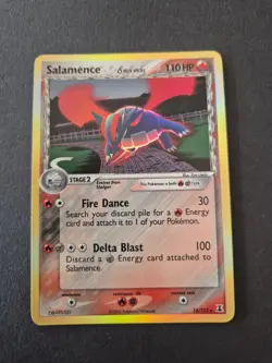 Salamence 14/113 EX Delta Species Holo Rare Card Pokemon TCG - Image 1