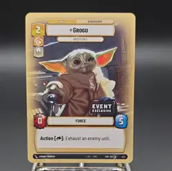 Grogu Irresistible 523 Event Exclusive Promo Card Star Wars Unlimited Gen Con - Image 1