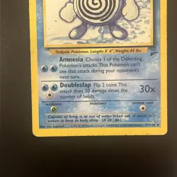 Poliwhirl 57/130 | Base Set 2 WOTC TCG | Non Holo Pokemon Card HP - Image 3