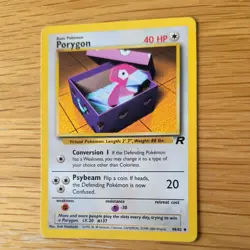 PORYGON 48/82 POKEMON CARD (TEAM ROCKET SET) - Image 4