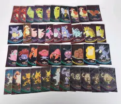 Vintage Pokemon Card Collection Lot Of 40 - TOPPS Chrome Cards - Blue Logo - Image 1