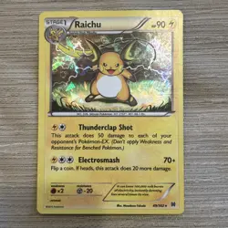 Raichu 49/162 Shattered Holo Rare NM Pokemon Card - Image 1
