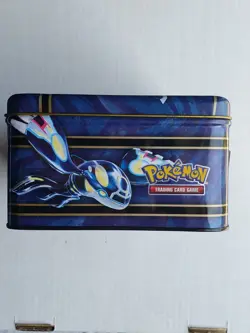 Pokemon 2014 Treasure Chest Lunchbox Tin Kyogre and Groudon Box only no cards - Image 2