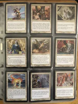 Magic The Gathering Exodus complete Set MTG 1998 - Image 1