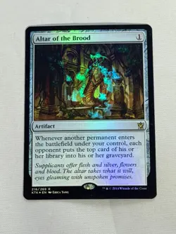 MTG FOIL Altar of the Brood Khans of Tarkir Magic the Gathering - Image 1