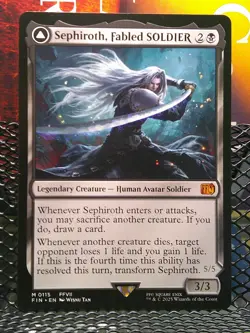 Sephiroth, Fabled SOLDIER | FINAL FANTASY 115 NM Regular - Image 1