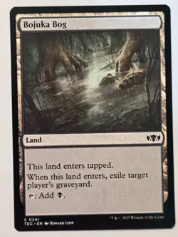 MTG Bojuka Bog Tarkir: Dragonstorm Commander 0341 Regular Rare - Image 2