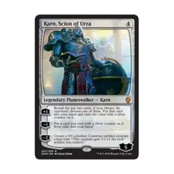 WOTC MtG Dominaria Karn, Scion of Urza (MR) NM - Image 1